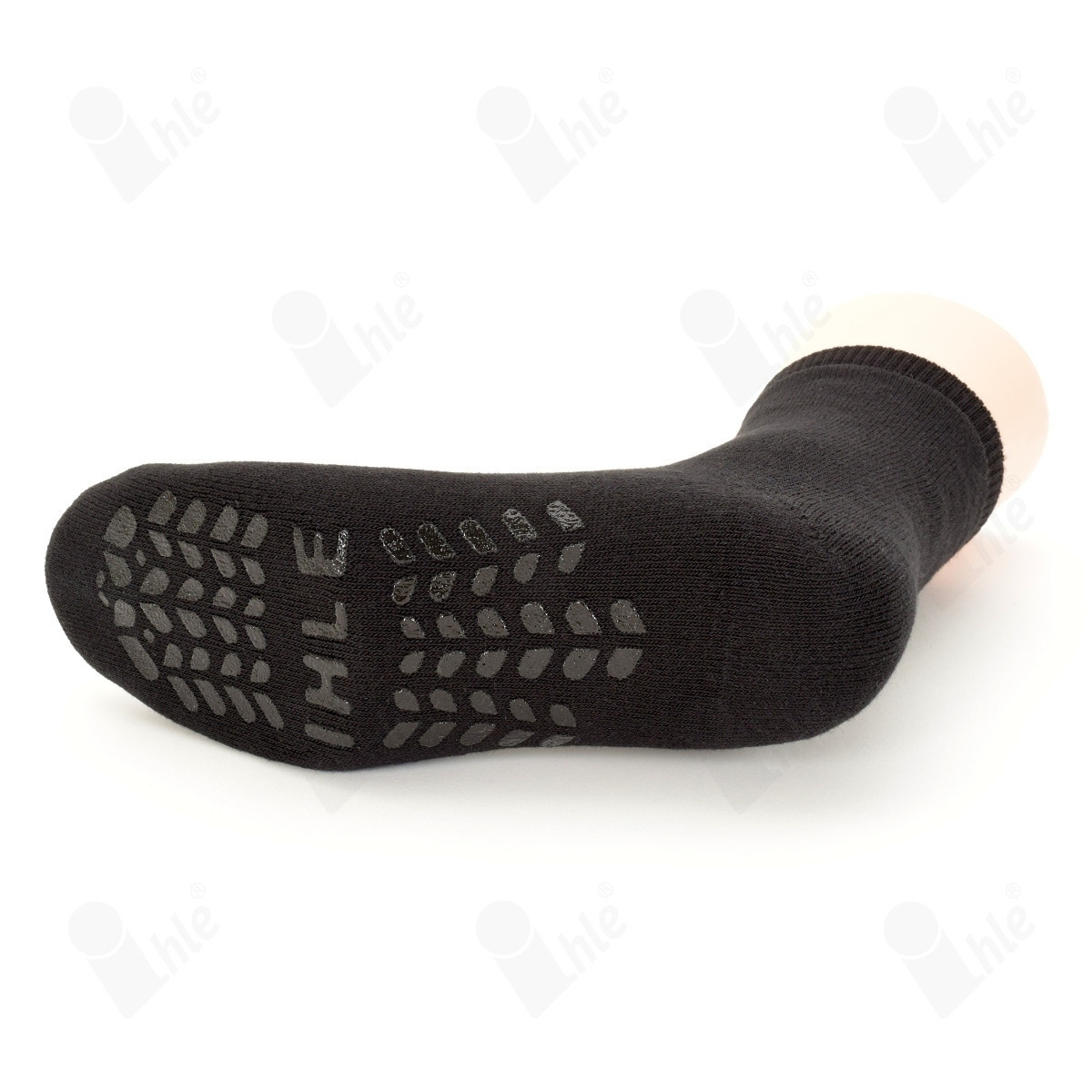 ABS-Socke FrotteeSohle partiell gummibeschichtetGröße: 35-38Farbe: schwarz(PAAR)
