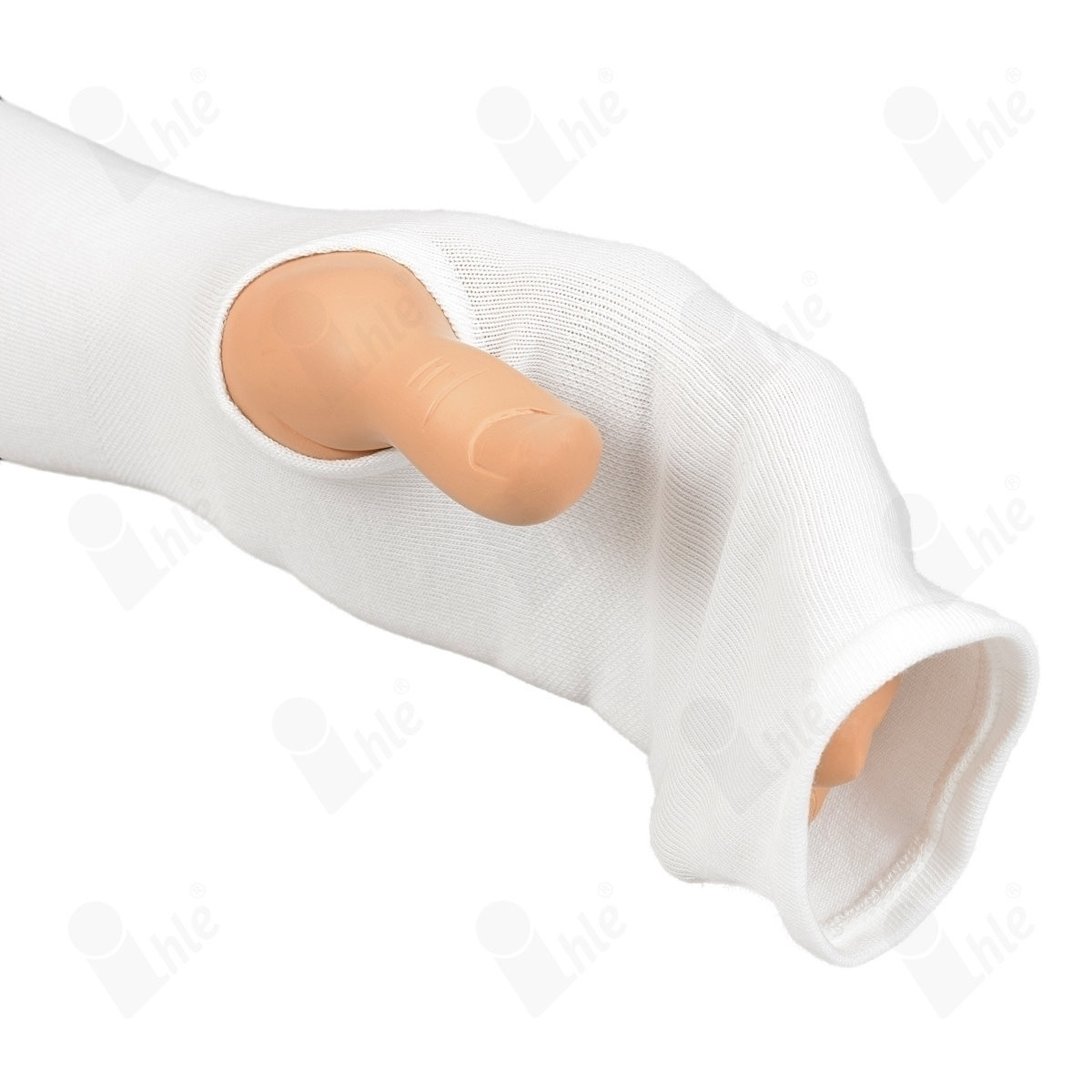 Hand/Unterarm-Orthesenstrumpf 
verlängerter Fingerbereich ohne Daumen
Größe: universal
Farbe: weiß
(STÜCK)