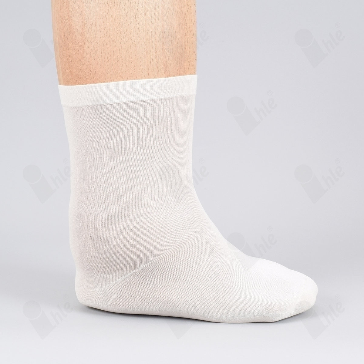 Diabetikersocke fein, extra weit
ohne Gummi, gekettelt, bis 60 cm Umfang
Größe: 47-50
Farbe: weiß
(PAAR)