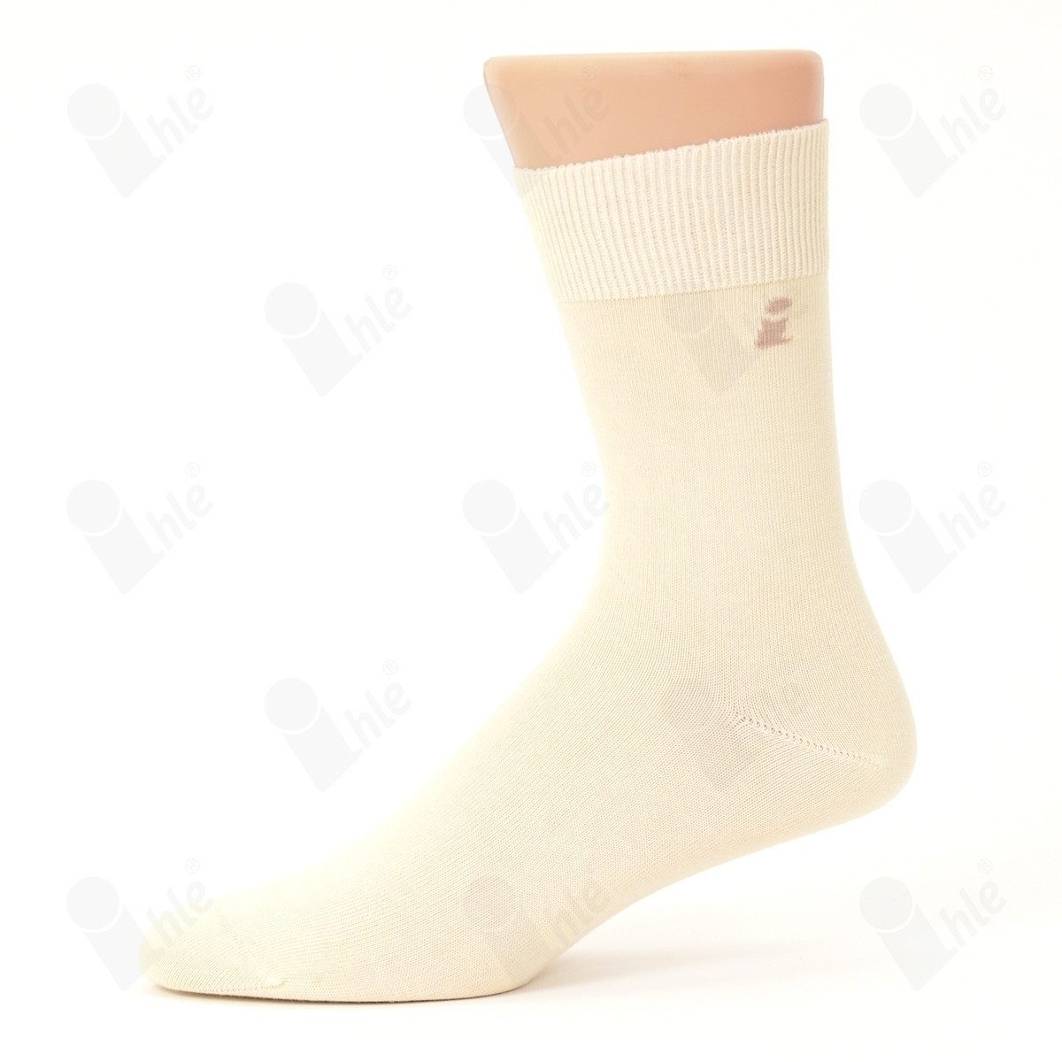 Socke klassisch
leichter Ripprand, gekettelt
Größe: 43-46
Farbe: natur
(PAAR)