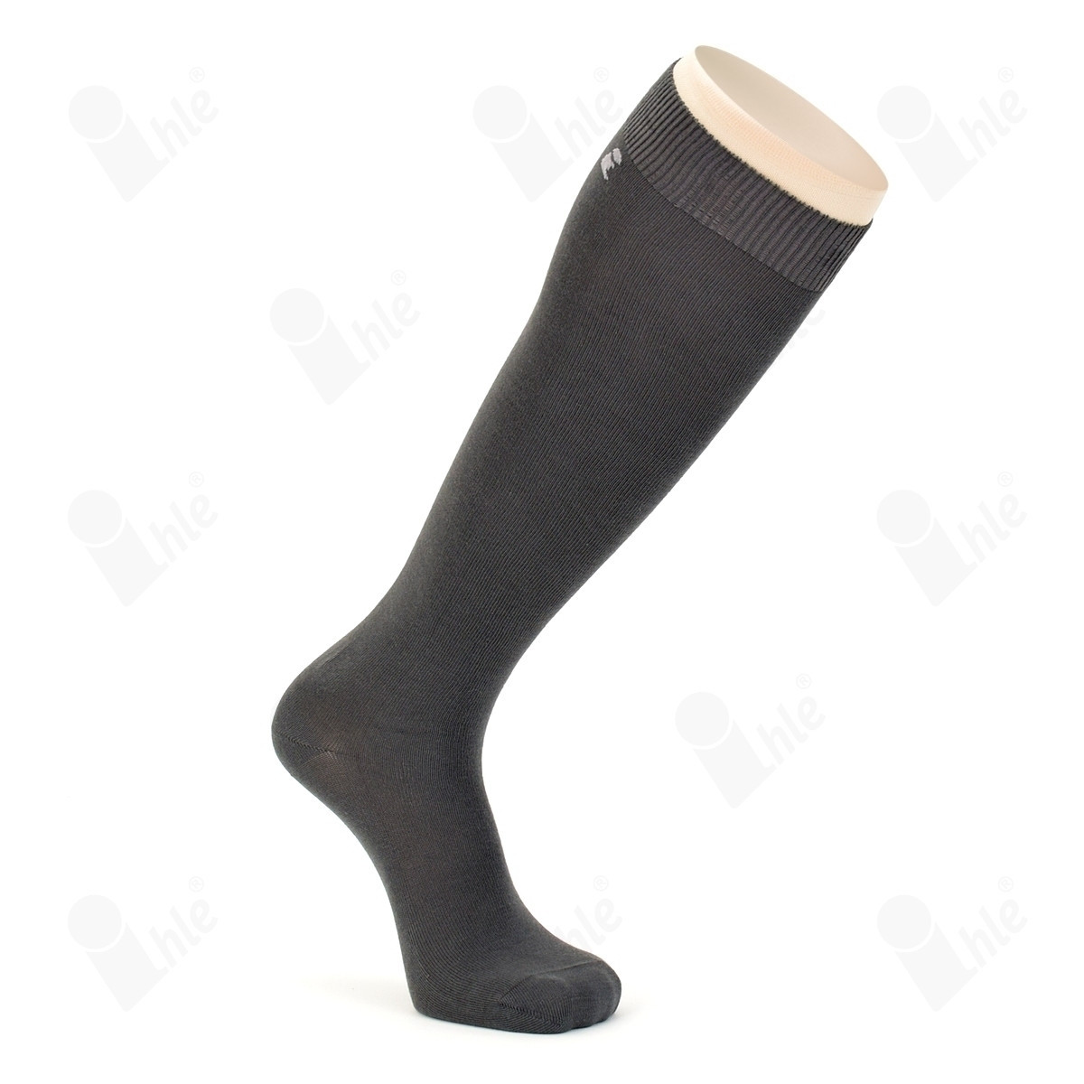 Kniestrumpf klassisch
leichter Ripprand, gekettelt
Größe: 47-50
Farbe: anthrazit
(PAAR)