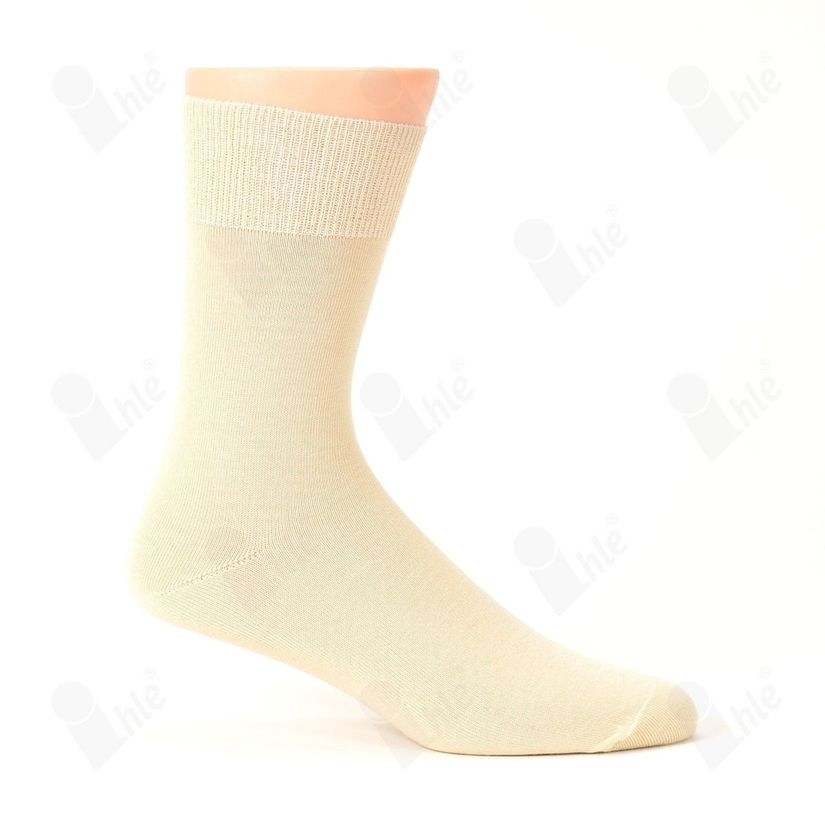 Socke Baumwolle
leichter Ripprand, gekettelt
Größe: 43-46
Farbe: natur
(PAAR)