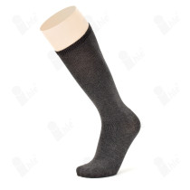 Reise- u. Stützkniestrumpf Wolle
mit sanftem Druck, gekettelt
Größe: 35-38
Farbe: dunkelgrau meliert
(PAAR)