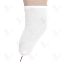 US Stumpfstrumpf Nylon Silikonloch
nahtfrei, formstabil, dünn
Größe: 35cm
Farbe: weiß
(STÜCK)