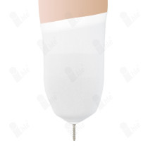 OS Stumpfstrumpf Silikonloch Nylon
formstabil, dünn
Größe: 30cm
Farbe: weiß
(STÜCK)