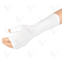 Hand/Unterarm-Orthesenstrumpf
mit Daumen
Größe: universal
Farbe: weiß
(STÜCK)