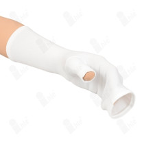 Hand/Unterarm-Orthesenstrumpf 
verlängerter Fingerbereich mit Daumen
Größe: universal
Farbe: weiß
(STÜCK)