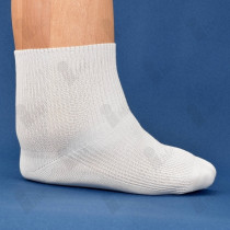 Diabetiker Rippsocke extra-weit
ohne Gummi, gekettelt, bis 50 cm Umfang
Größe: 47-50
Farbe: weiß
(PAAR)