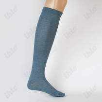 Diabetiker Silber Kniestrumpf
Umhängerand, ohne Gummi, gekettelt
Größe: 35-38
Farbe: jeansblau meliert
(PAAR)