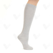 Diabetiker Silber-Kniestrumpf
Umhängerand, ohne Gummi, gekettelt
Größe: 47-50
Farbe: silber
(PAAR)