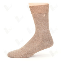 Socke halb plüsch
leichter Ripprand, gekettelt
Größe: 35-38
Farbe: beige meliert
(PAAR)