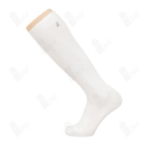 Kniestrumpf klassisch
leichter Ripprand, gekettelt
Größe: 47-50
Farbe: weiß
(PAAR)